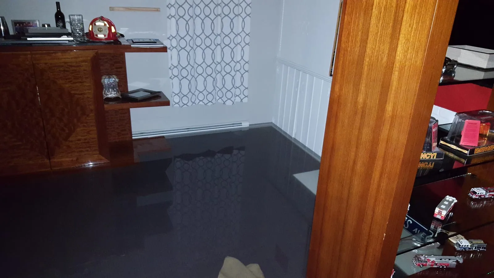 Interior basement waterproofing in New Canaan, CT — 911 Storm